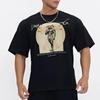 Trendy Fitness CBUM Short Sleeved Men's Summer Loose Large Cotton GYM T-shirt Trendy Half Sleeves