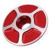 Bicycle Front Fork Headset Cover Replaceable Lightweight Mountain Road Bike Stem AccessoriesRed