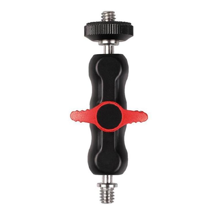 High Strength Aluminum Camera Clamp Mount 2kg Load Capacity Flexible Positioning 1/4 Connection For Sports Cameras