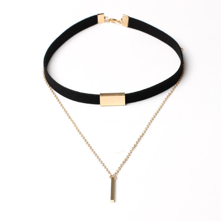 Multi-layer Tassel Velvet Choker, Light Luxury Vintage Neck Collar Jewelry