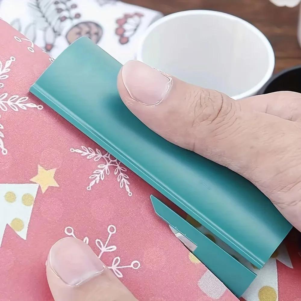 1pc Portable Mini Paper Cutting Machine Christmas Packaging Paper Cutting Knife Cutting Wrapping Paper Cutter  Cricut Machine