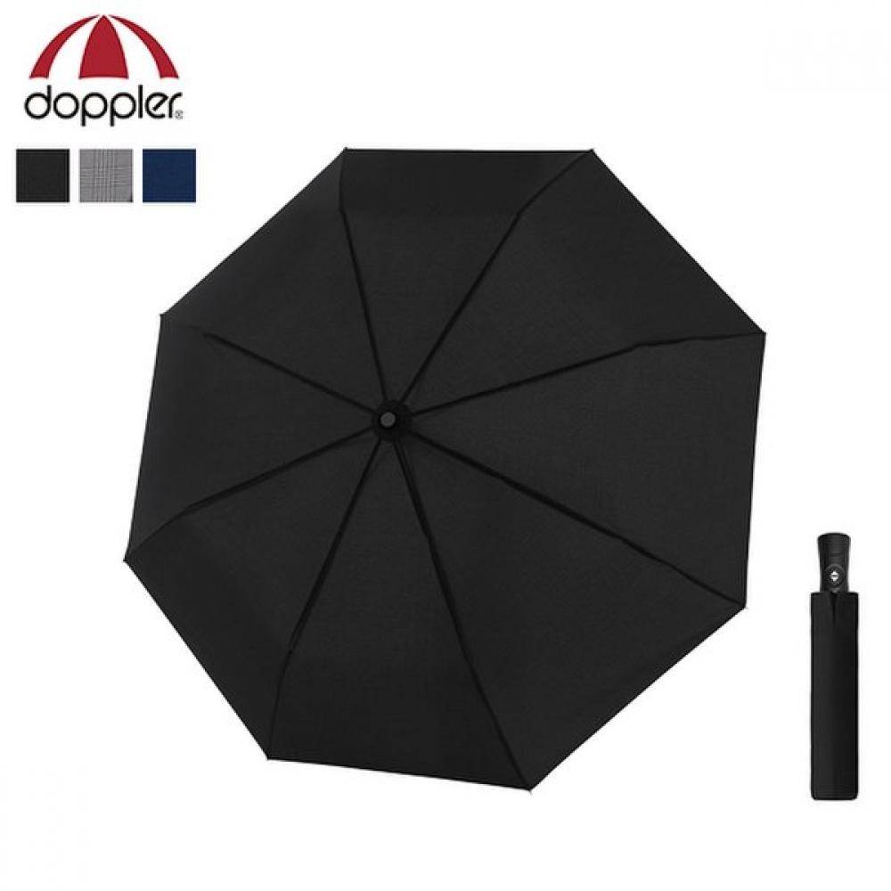 Doppler Суперпрочный ветрозащитный 3-складной автоматический зонт Iuda 2402 navy