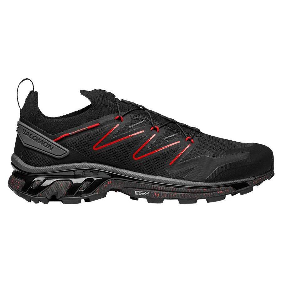 SALOMON XT-Rush 2 Black Fiery Red Men Sneakers Magnet L47137100