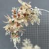 Champagne Matrimonio Fiori Artificiali Fila Feste Centrotavola Arco Decorazione Parete Finestra Sfondo Disponi Oggetti di Scena Foglia Appesa Floreale