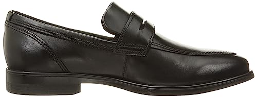 ECCO Queenstown Slip-On Loafers, Men's, Black, Size 27.5 cm, 3E