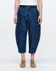 ZIOSONGZIO Volume Cocoon Denim Pants Blue Zi2Pt239Bl