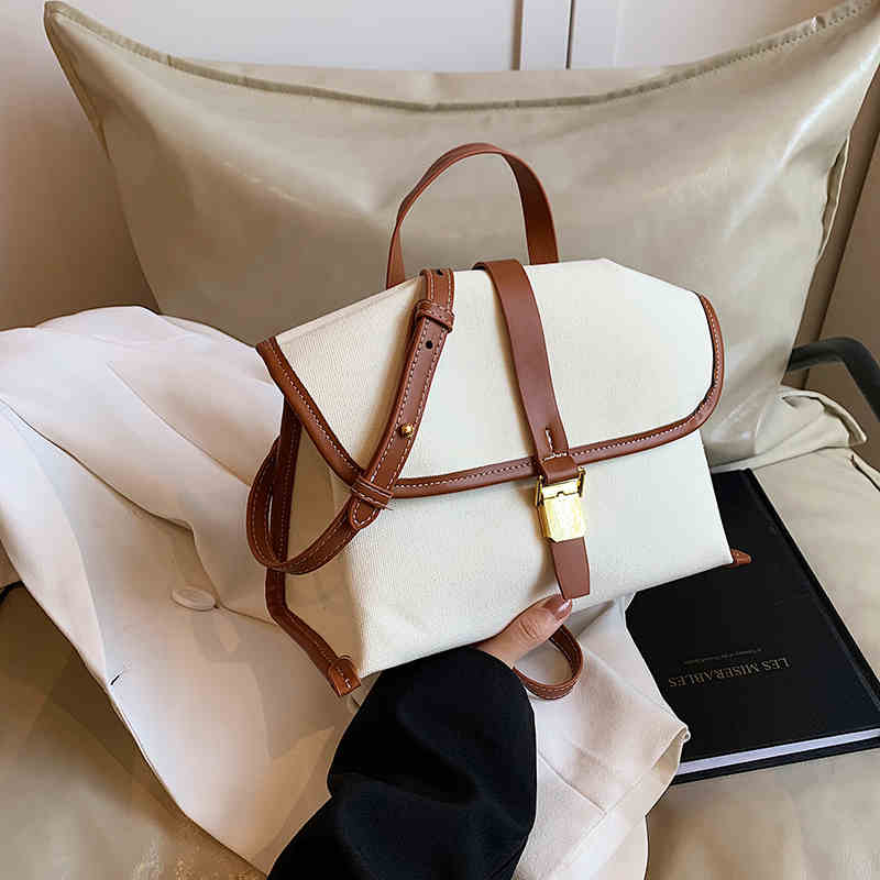 Women Fashion Denim Crossbody Bags Autumn Trendy Versatile Solid Color Small Square Pack Female Casual Shoulder Bag