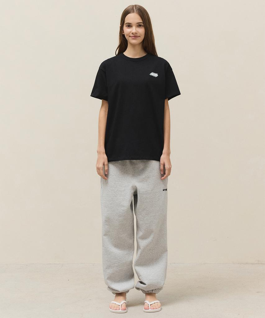 Matile Stichi Logo T-Shirt / Black
