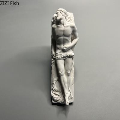 Creative Sleeping Figures Plaster Statue Desk Decoration Artwork Ornaments Sleeping Characters Sculpture Room Aesthetic Decor