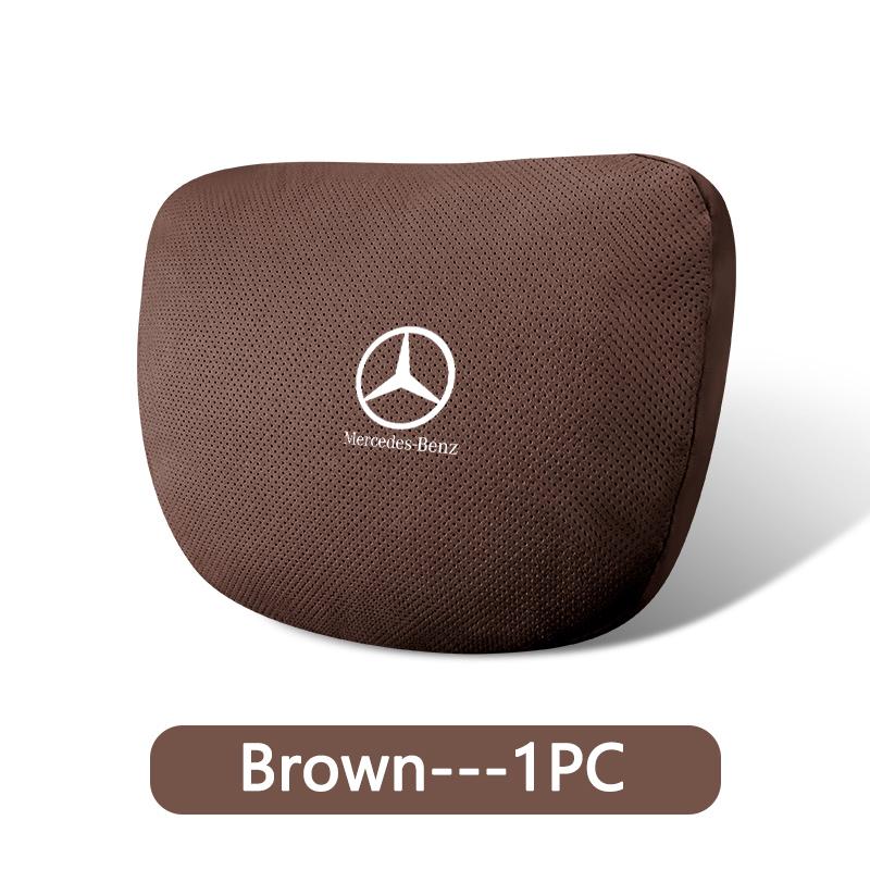 ILY2   Car Headrest Comfort Adjustable Breathable Pillow Protector Neck For Mercedes Benz CLK GLC W212 C200 C300 W203 W205 W169 W176