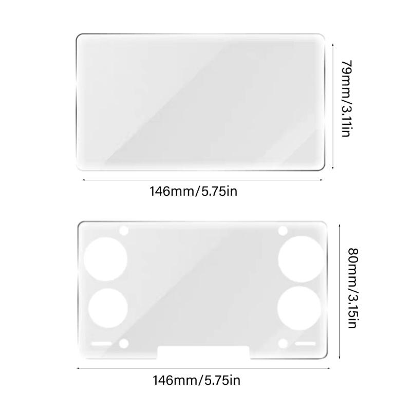 Scratch Resistant Game Machine Screen Guard Toughened Glass Using Shield Film Ensures Minimize Light Reflection for AYN