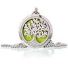 Essential Oil Diffuser Necklace, Tree of Life 30mm