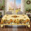 Sweet Sweet Floral Tablecloth Embossed Edge Waterproof Desk Decoration Cloth Anti-fouling Rabbit Butterfly Table Mat Dining Room