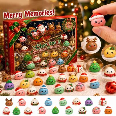 2026 Kerst Stoom Broodje Baozi Adventskalender met Dag Aftelling