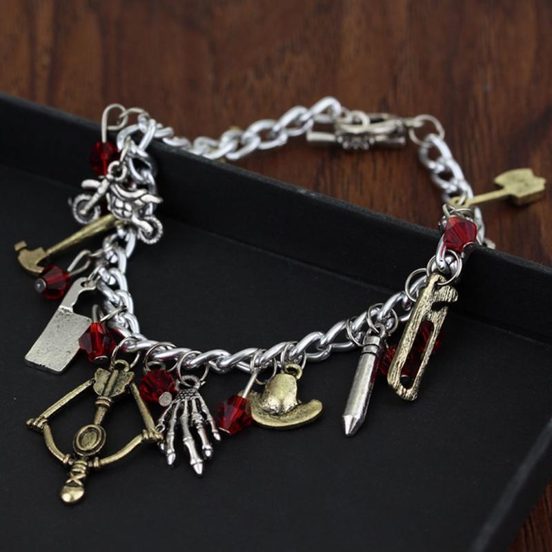 Squad Walking Suicide Dead Supernatural Doctor Who Necklace Bracelet
