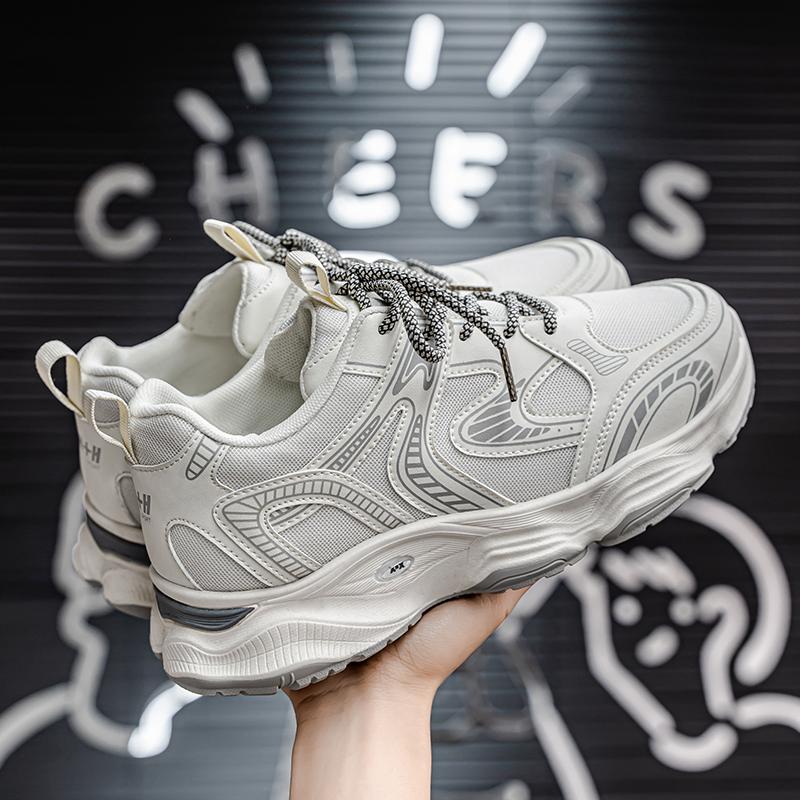 Fashion Mens Casual Light Mesh Sports Shoes Summer Breathable Cool Running Shoes Fashion Soft Sole Comfortable Non Slip Males Sneakers