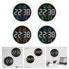 10Inch Digital Wall Clock Remote Controlled 2 Alarms Large LED Display 10 Brightness For Home Office Bedroom Decoration