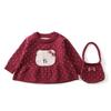 Stylish Autumn/Winter 2025 Cute Girls' Thickened Clothing Set