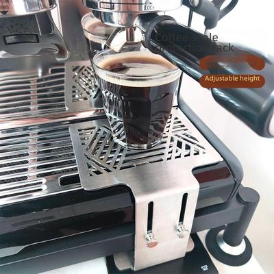 Verstellbarer Edelstahl-Waagenständer für italienische Kaffeemaschinen