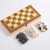 Brangdy Wooden 3-in-1 Folding Chess Set