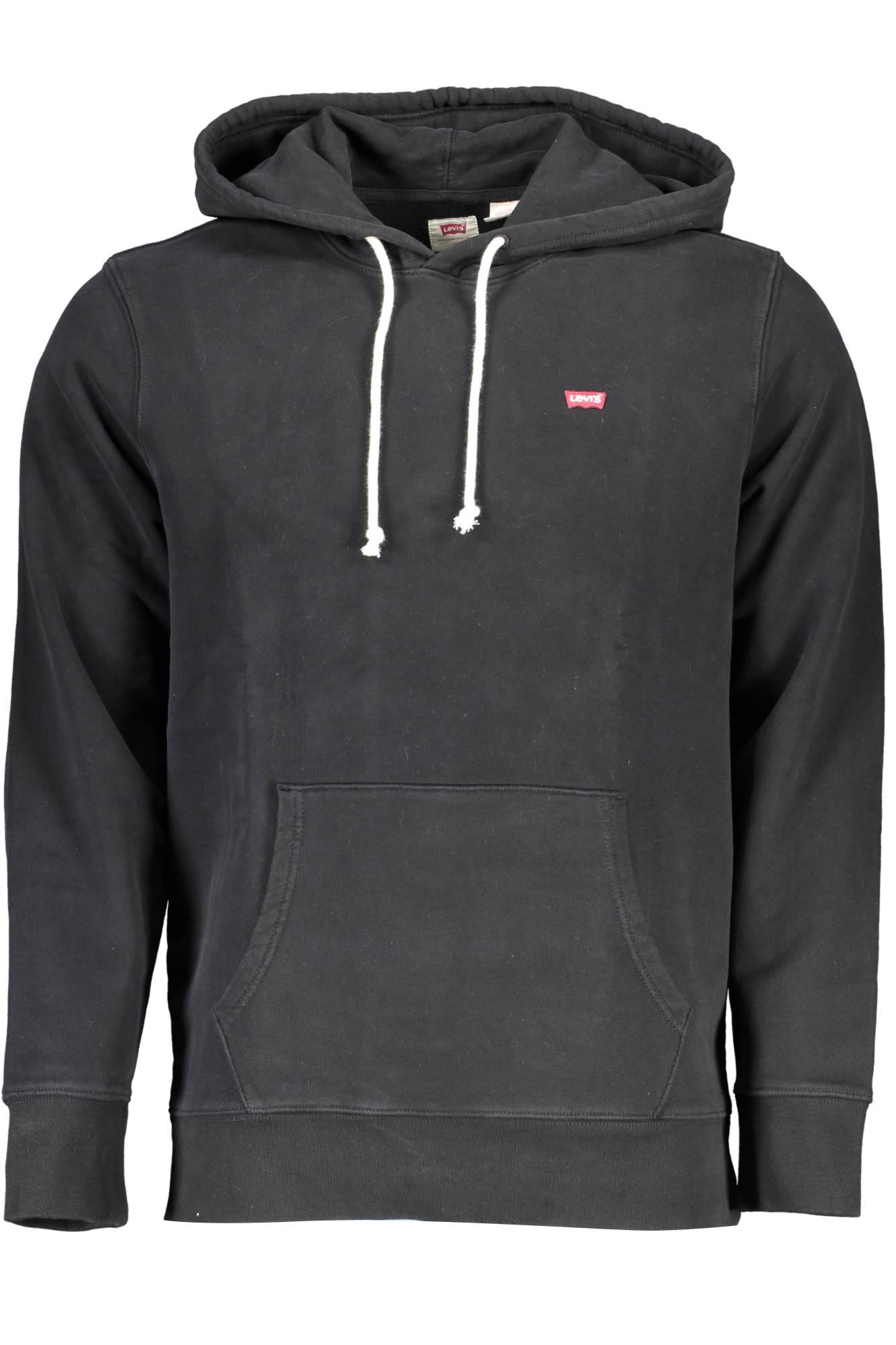 VAN GRAAF Levi's Herren Schwarz Sweatshirt 1Er Pack Baumwolle Klein - Bild 5