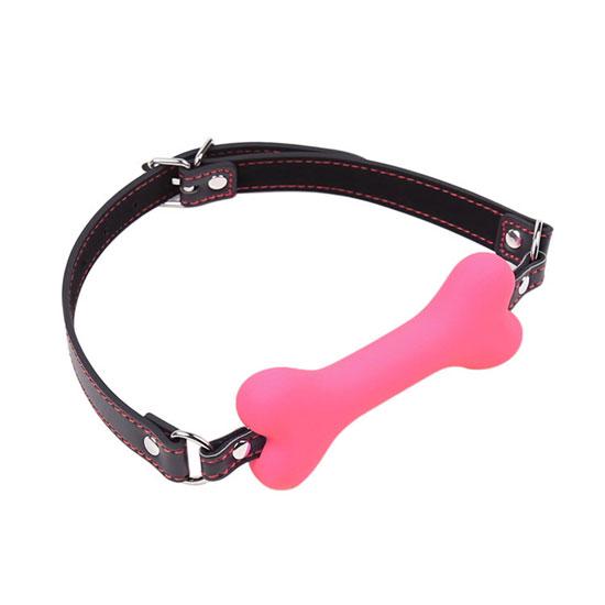 Mouth Gag Adult Toy Silicone Gag Stick Adjustable Adult Games Flirting Sex Toys Dog Bone Gag Fetish Sex Toy Valentine's Day