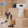Rechargeable Mini LCD Fascia Gun: Portable Muscle Relaxer and Neck Massager