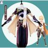 Genshin Impact Aether Cosplay Costume Adult Carnival Uniform Wig Anime Halloween Party Costumes Masquerade Women Game