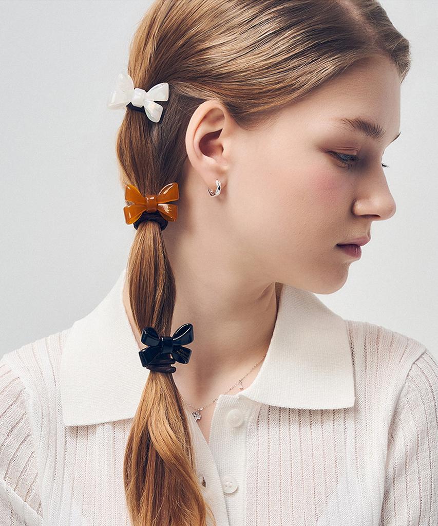 Dana Burton Mono Of Ribbon Hair Tie