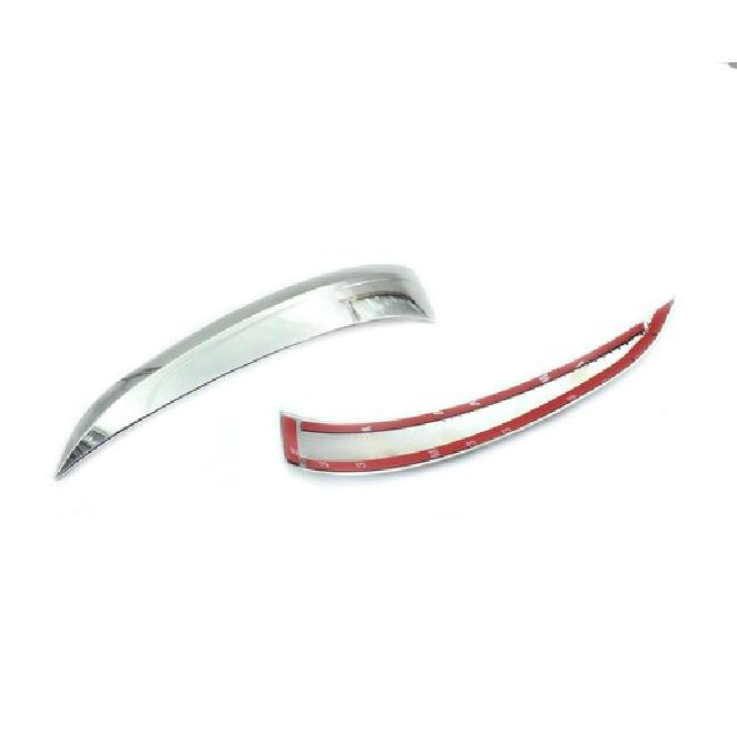 Side Mirror Cover Upper Molding Trim for 2017- Mazda CX-5 Decor ABS Chrome