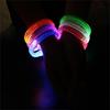 6pcs Colorful Light Up Party Glowing Bracelets Stylish Plastic LED Wristbands Birthday Party Wrist Bands Ornament