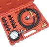 Oil Pressure Tester Kit Professional Oil Pressure Gauge Tool for Engine Diagnostic Test with Hose Adapters & Carry for C