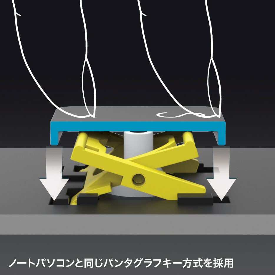 Sanwa Supply Keyboard Bluetooth Slim Design Antibacterial Scissor Pantograph Black SKB-BT36BK