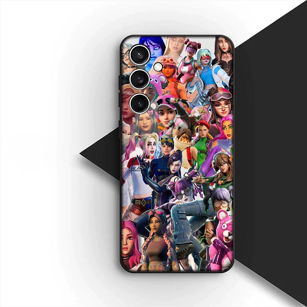 Wallpaper F-Fortnites Skin for Samsung Galaxy A17 A07 A04 j7 J5 J2 Prime J8 A01 A02 A03 A23 A71 A72 A41 M06 M16 M17 M23 Case Galaxy J8