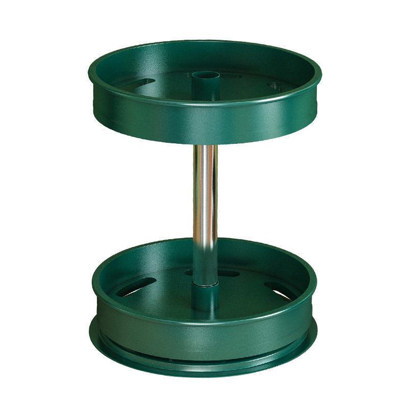 360-Degree Rotating Kitchen Spice Rack - Condiment & Oil Organizer