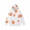 European and American 100%Cotton Foam Printed Hoodie Men's and Women's Hoodies