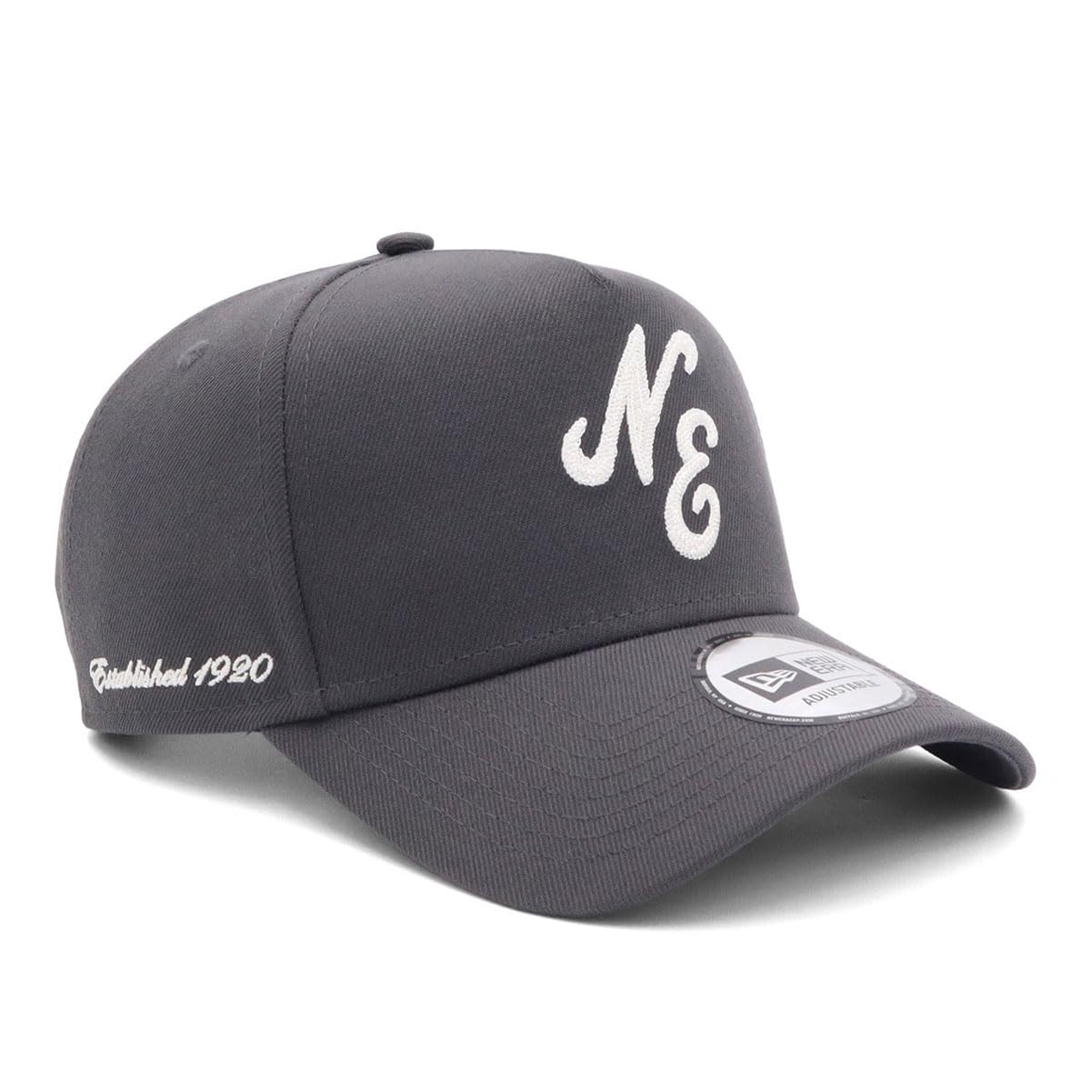 

New Era 9Forty Classic NE Logo Cap in Dark Exclusive to Free Shipping A-Frame Graphite, Onspotz,