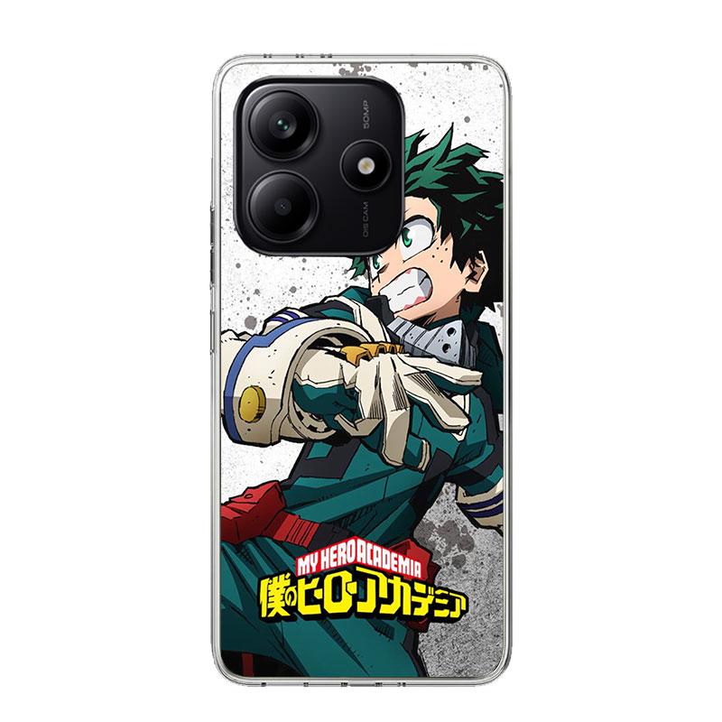 Midoriya Izuku Deku MHA My Hero Phone Case For Xiaomi Redmi Note 14 13 14S 12S 12 11S 11T 11E Pro Plus 10S 10 9S 9 Art Customize