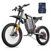 EKX X21 Electric Bike For Adult, 3000W Brushless Motor, 60V30Ah Battery, 19*2.0 Inch Tires, 85KM/H, Dual Hydraulic Disc Brake, Dual Suspension