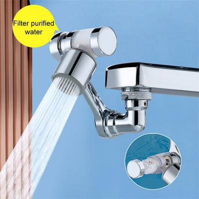 Universal Mechanical Arm Water Nozzle Kitchen Faucet Splash Filter Faucet Washing Pump Nozzle Extender Adapter For Kitchen Bath