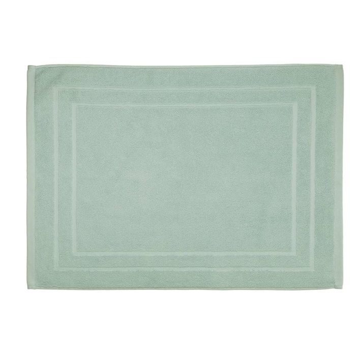 Tapis de bain 50 x 70 cm moderne celadon