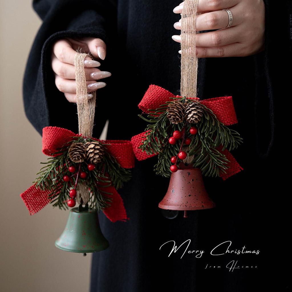 Nordic Christmas Bell Pendant for Door or Car Hanging - Christmas Eve Gift