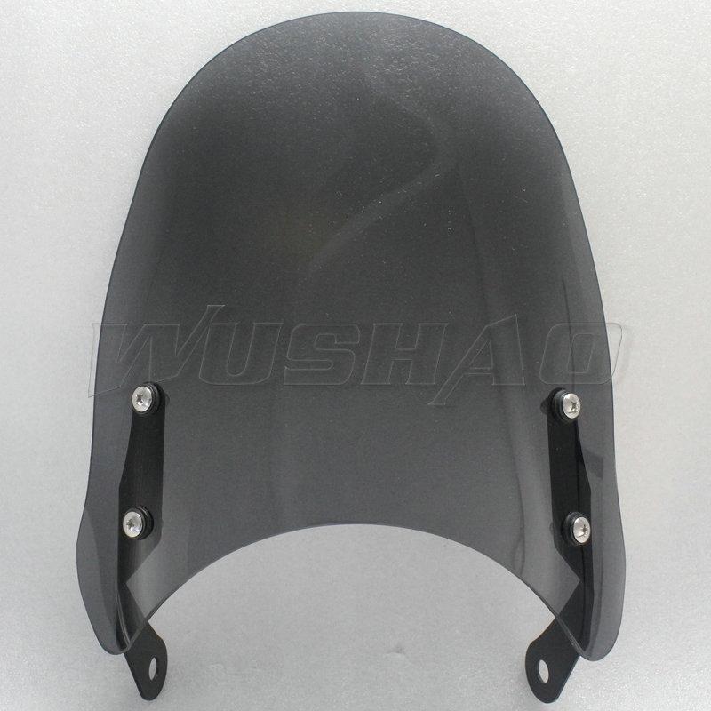 Windshield  For 1993 - 2017 Honda CBF600 CBF 600 CBF500 CBF250 250  CB500 CB 500 Twin Windscreen Screen Bracket Headlight Mount