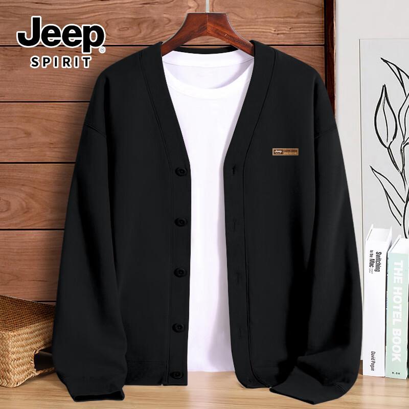 

Мужской вязаный кардиган с V-образным вырезом JEEP SPIRIT 2XL