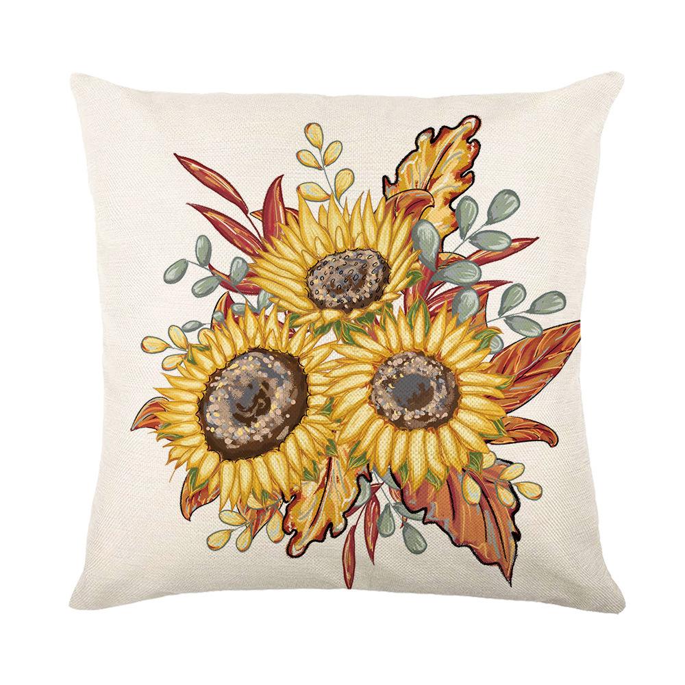 

Наволочка с принтом, растение, цветок, слова, праздничный домашний декор, наволочка, наволочка 45*45cm JYM324-4