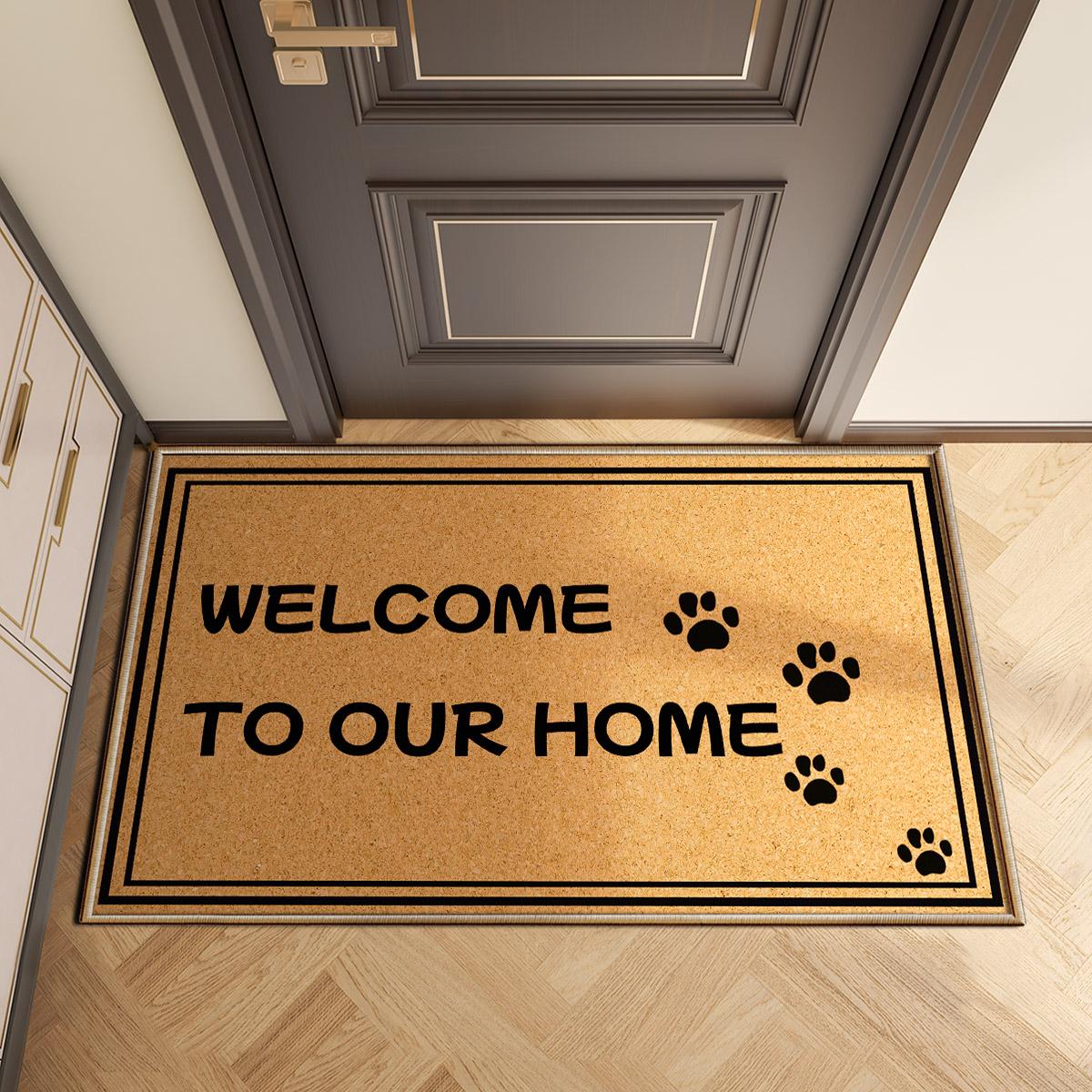 

Роскошный приветственный придверный коврик для входа, уличный коврик перед входной дверью, ковры для комнат, ковер для прихожей, моющийся 40x60cm