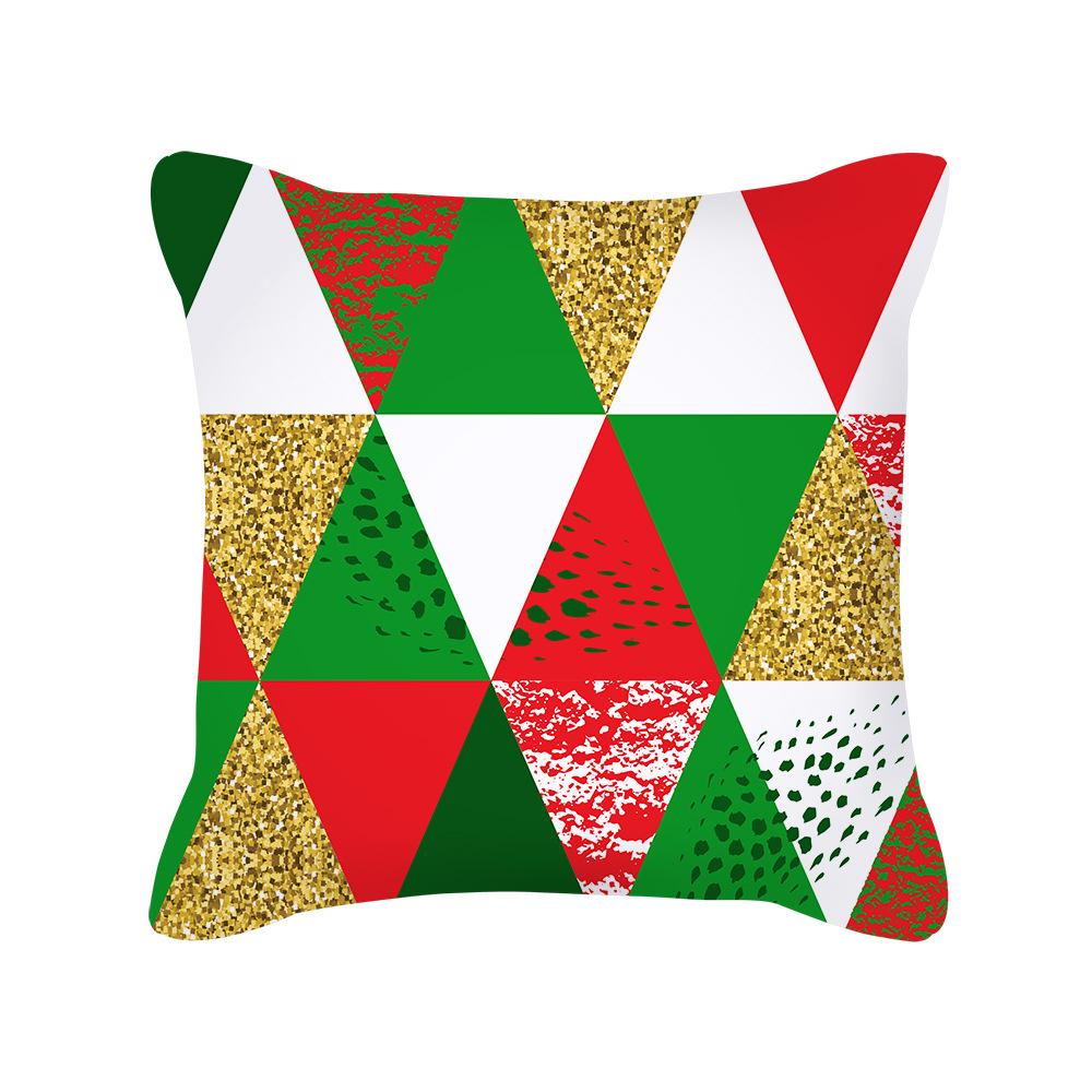 New Nordic Ins Cartoon Christmas Pillow Cover Holiday Gift Square Cushion Cover