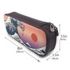 Shiba Inu Kanagawa Oki Nami Ura Pen Case Pencil Holder Large Capacity Box Multifunctional Stylish Leather Pouch Boys Girls Children Simple Tool High