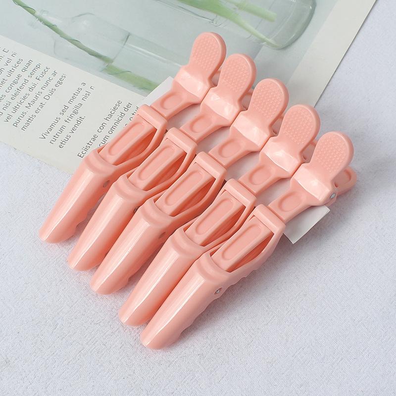 5Pcs/set Hairdressing Seamless Hairpin, Bangs Duckbill Hairpin, Side Positioning Clip, Haircut Makeup Artist Hair Clip