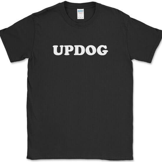 

Updog What Up Dog T-Shirt Funny Whats Up Humor Gift Joke Novelty Tee L